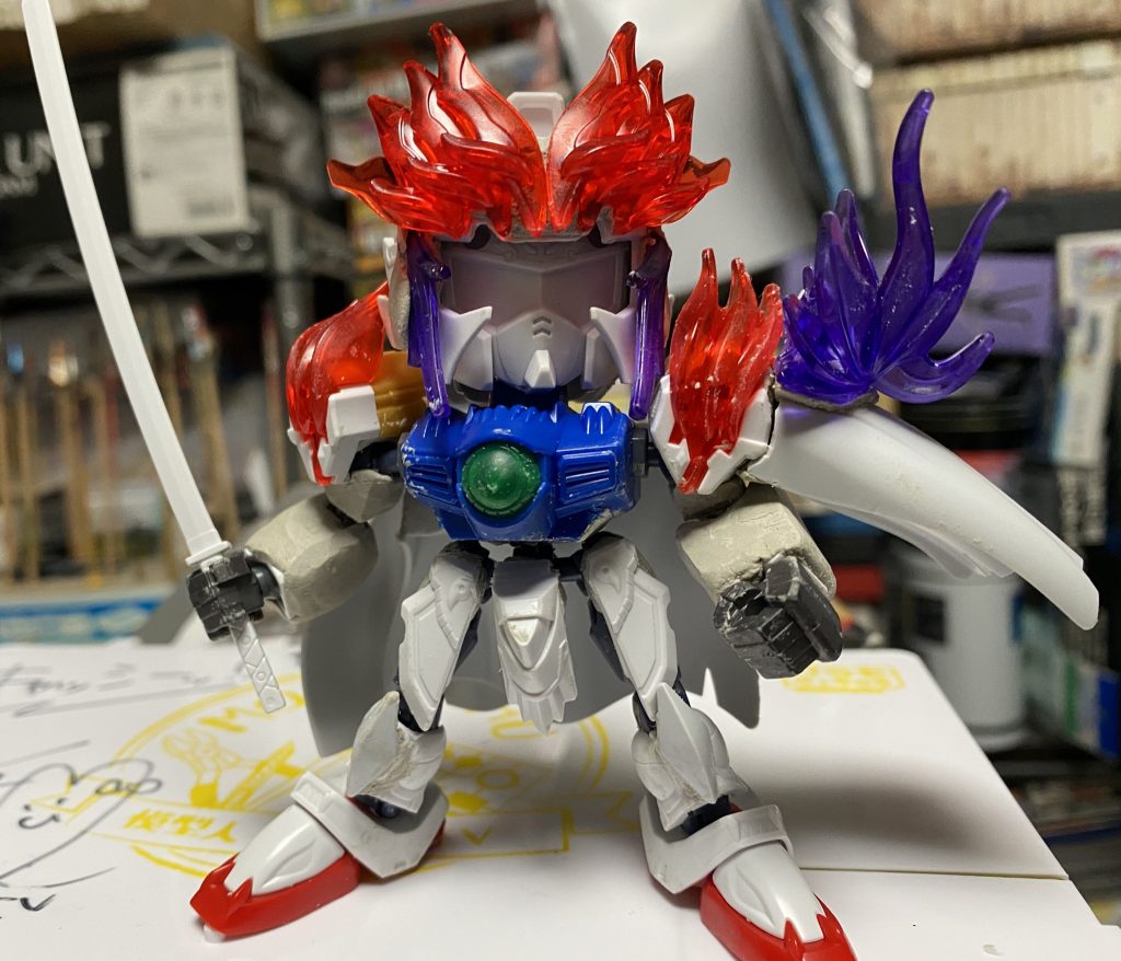 創傑でエフェクトと形作り。