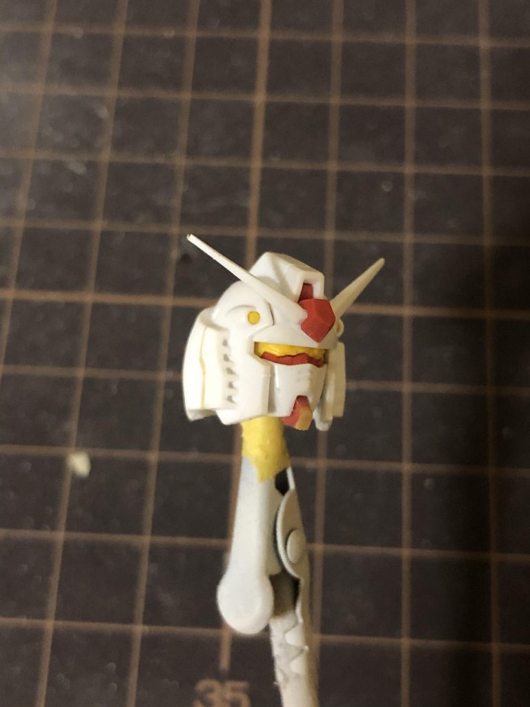 実は加工してるアゴ
微妙ながらも角度を変更してます