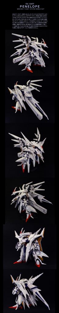 HGUC　ペーネロペー/アルゴスユニット/ミサイルポッド–2枚目/制作者：クロクロ