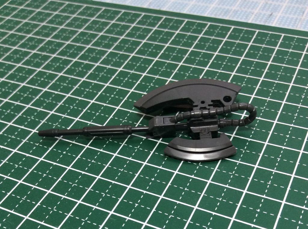 ヒートホーク
接続部を加工して説明書に無い形にしてみました