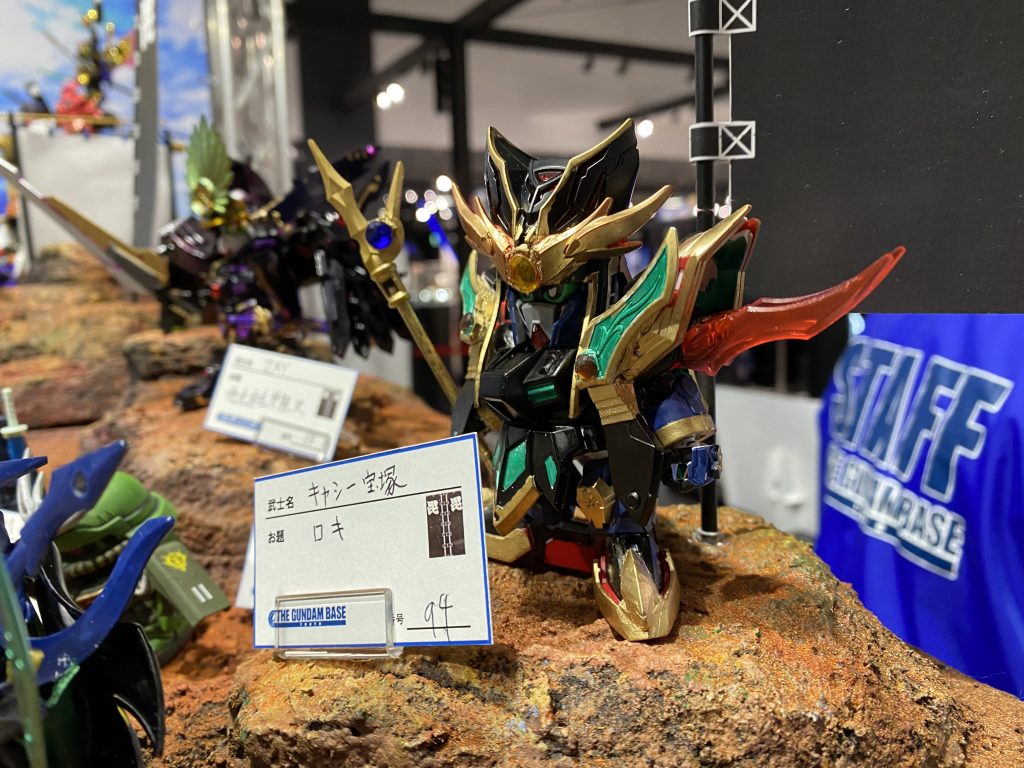 ガンダムベースのコンペに出展してます!!
