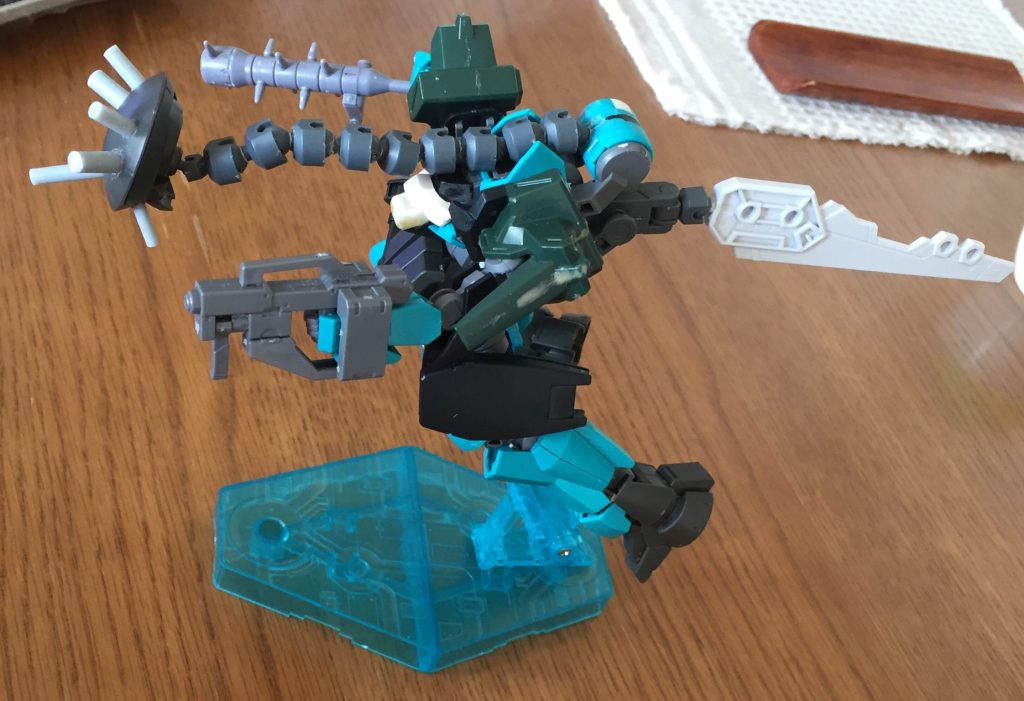 変形機構？も初期から決まっていたのであとはちょちょいっと…