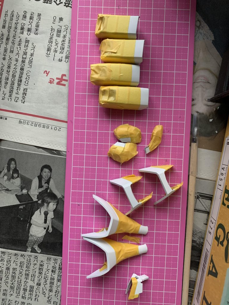 マスキングして塗り分け！