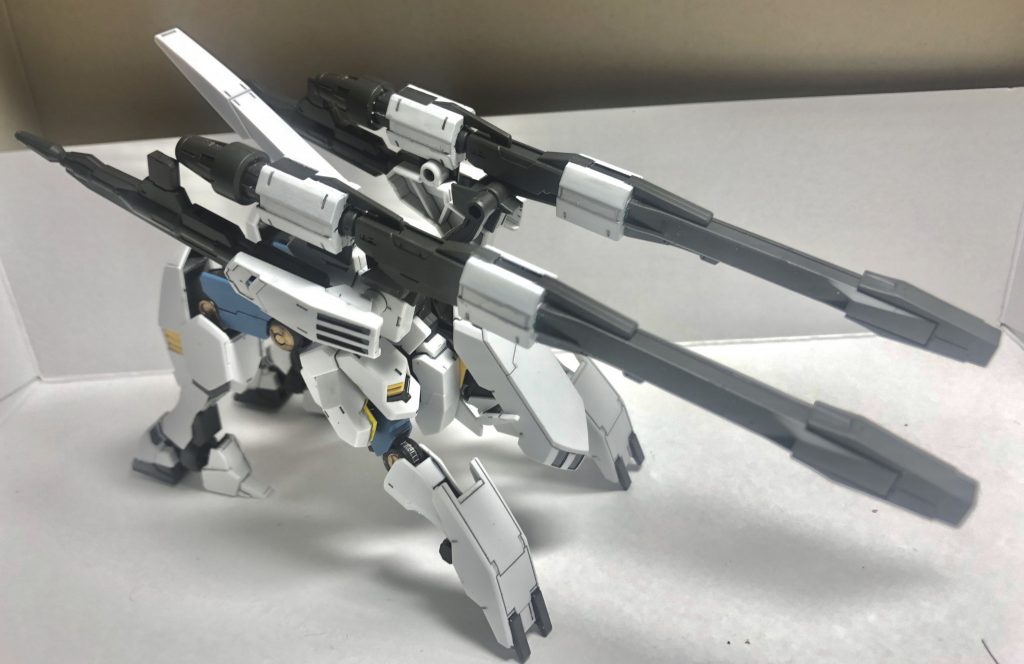 そのためロングバレルに換装すれば変形もシノ機と同様に出来ます。