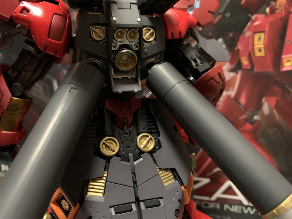 もしかしたらバックパックがこのキットの中でいちばん満足の出来かも