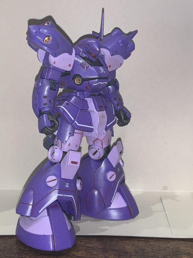 塗装、接着後。これはこれでアリでは？と思った瞬間。