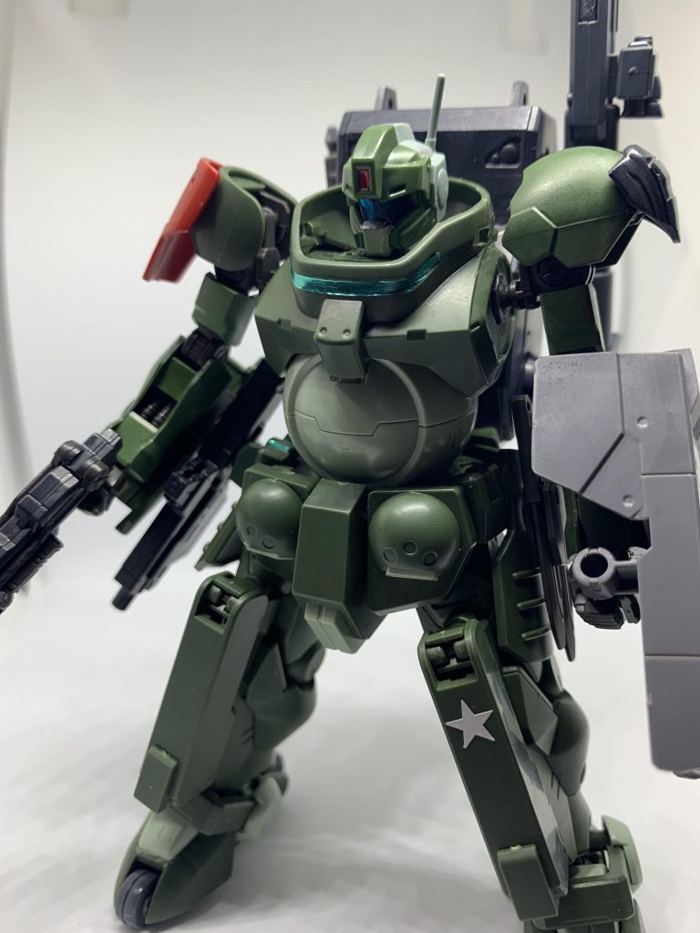 正面
軍隊をイメージしたカラーリングで仕上げてみました
個人的にいい仕上がりになったと思います