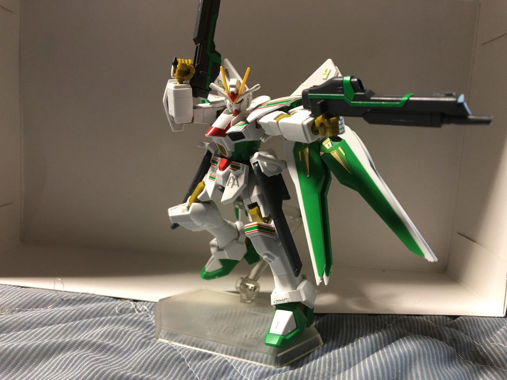 ビームライフル装備