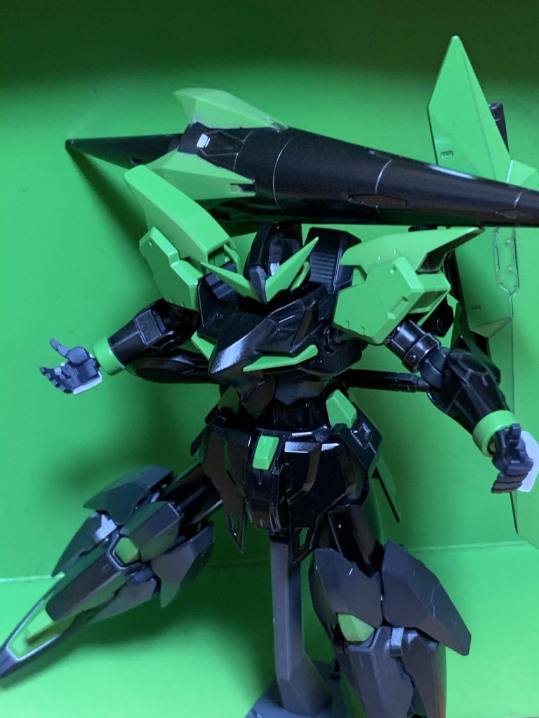 塗り忘れたハンドパーツで
すしざんまい（？）