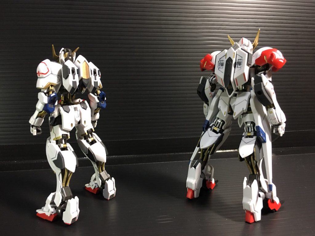 自分のバルバトスと比較