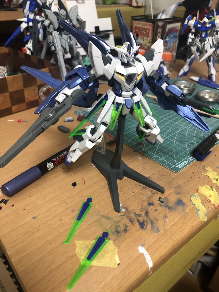 最後に腰にアイズのバインダーを付けました