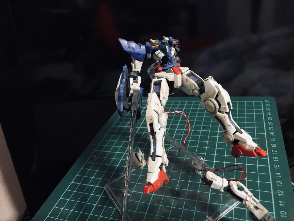 1st最終回にてフラッグと相打ちになったエクシアを再現