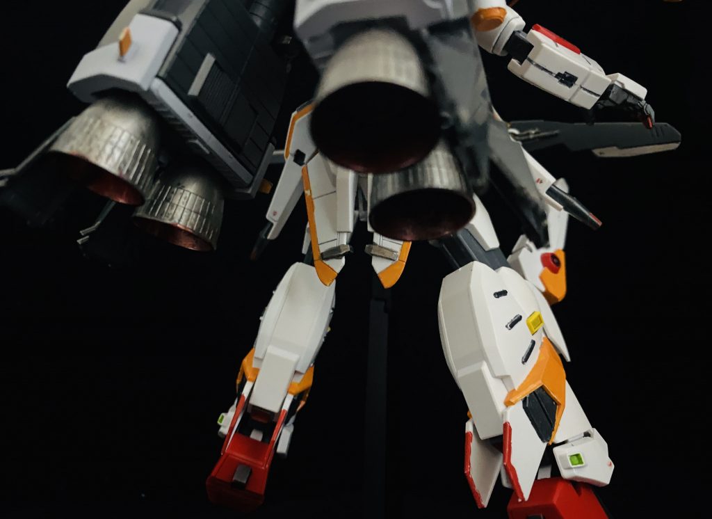 ブースターの中をシャインレッドにしてみたましたが、全然見えてない！