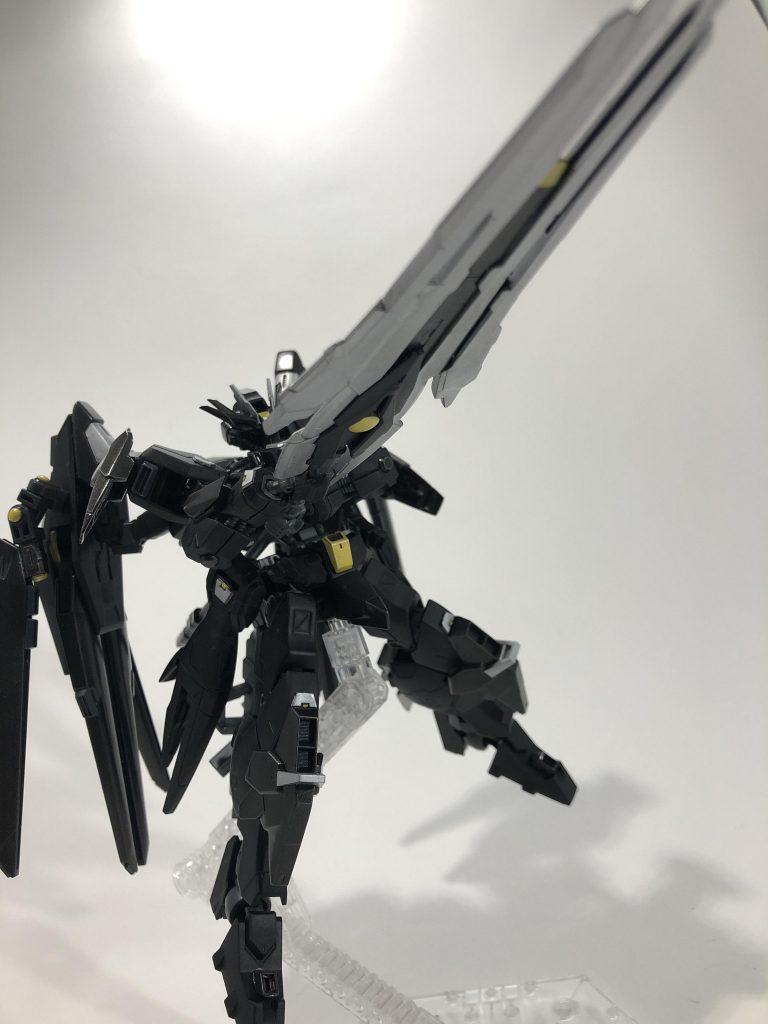 「ロンスメキ」・キャノンモード。原点の機能通りのビーム機能を残しており、出力の向上を行っているため、ライフルではなくキャノンとしています。