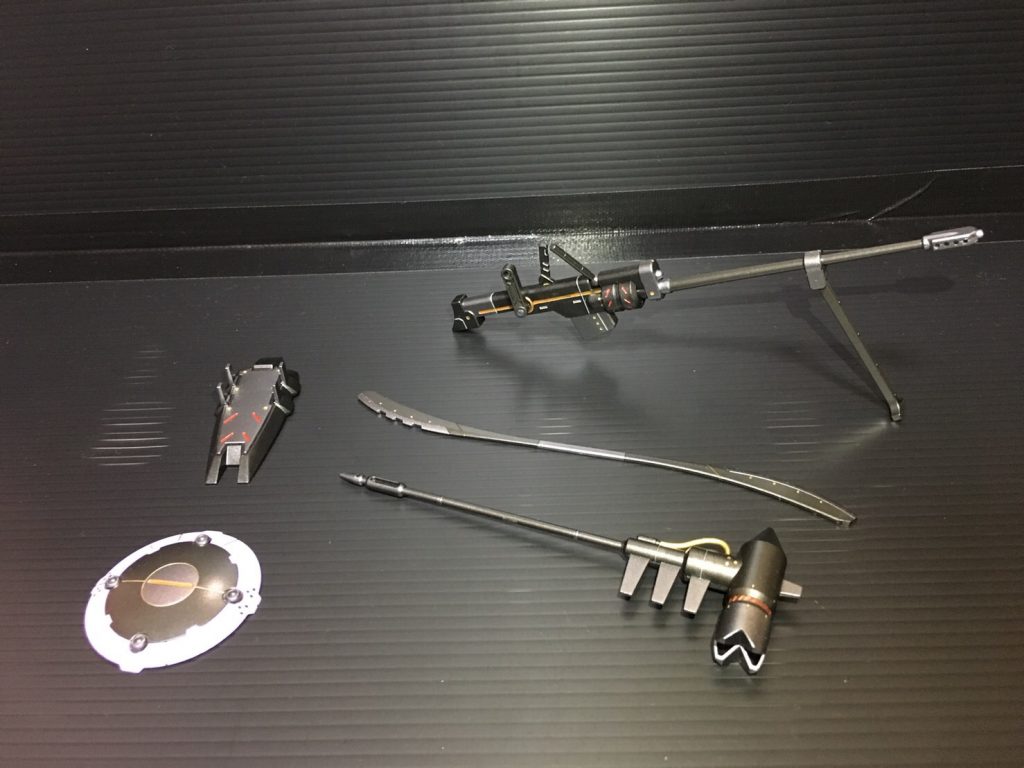 装備一式
コイツのために対物ライフル探して来たんですよね。