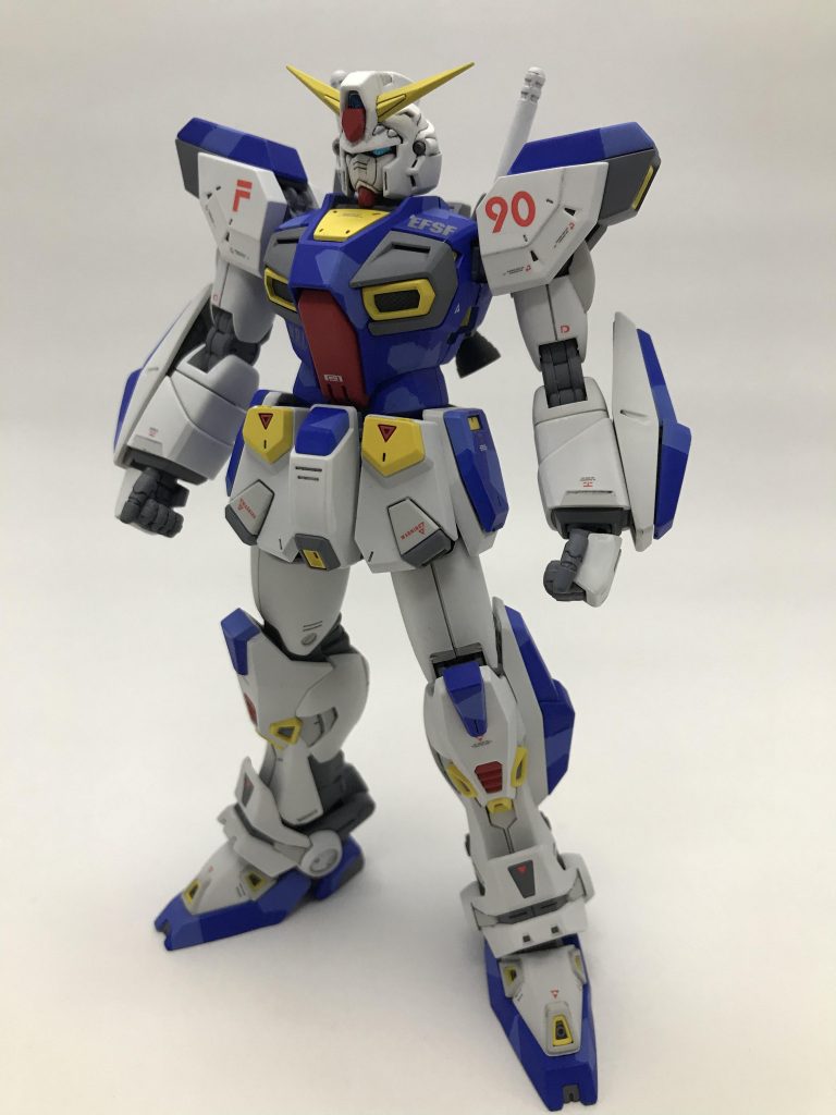 MG ガンダムF90–3枚目/制作者：nikonii