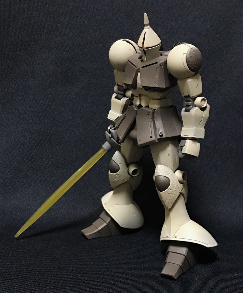 基本塗装完了！下地の白黒はほぼわからなくなりましたw