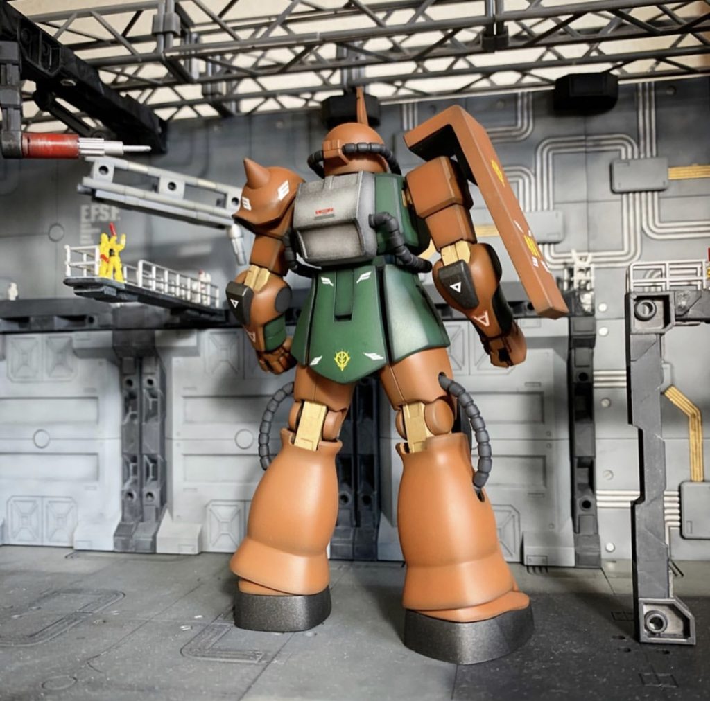 ガルマ専用ザク–4枚目/制作者：ぴよ