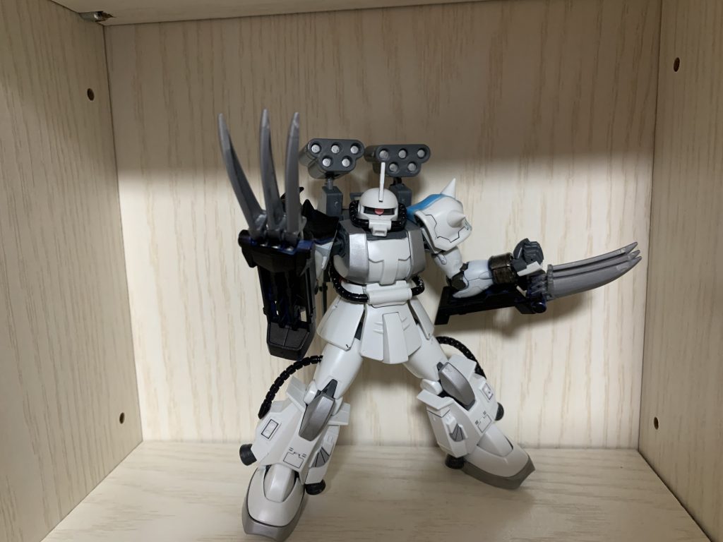 ゼー・ズールの爪をつけて獣ぽくしたかったんです