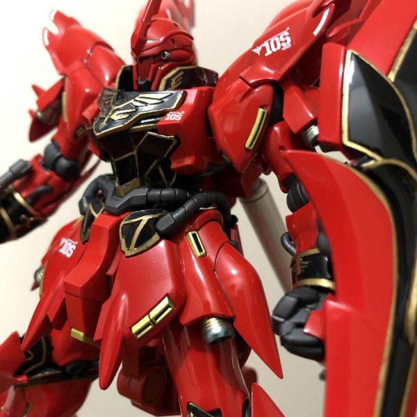 鏡面塗装ＨＧシナンジュ