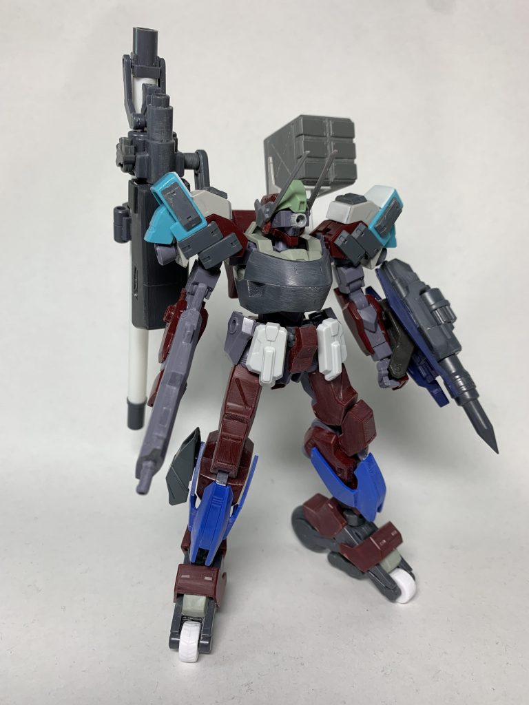 ミキシング状態。
どこに何のパーツを使用しているかわかると思います。