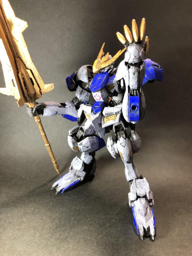 ガンダムバルバトス ミキシングandオリジナルカラー塗装–2枚目/制作者:支配人代理