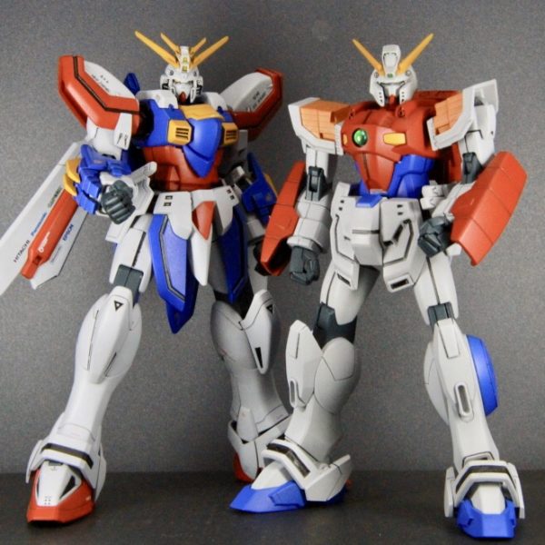 ゴッドガンダム&ライジングガンダム