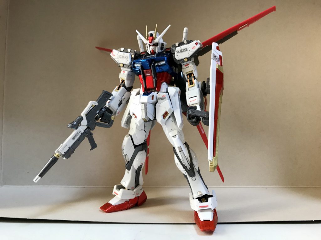 エールストライカーを装備しました。素トライクもいいですが、確かにこっちもカッコいいですね!