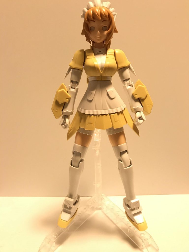 すーぱーふみなを素体にしました。
メイドの格好だったので使えるかと思ったら全然使えませんでした。
まさかエプロンとヘッドドレスがゴムだなんて。