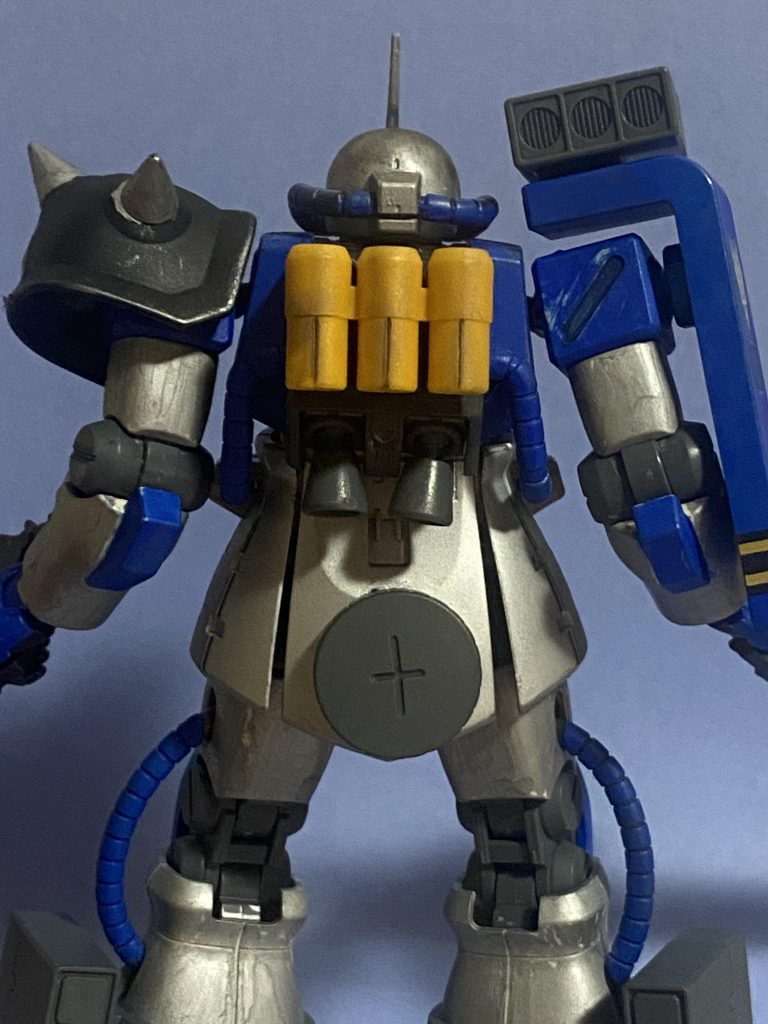 バックパックにはヤクトドーガのファンネルをつけました‼️