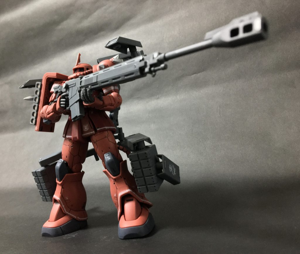 大きな対艦ライフルを持った姿がカッコイイ