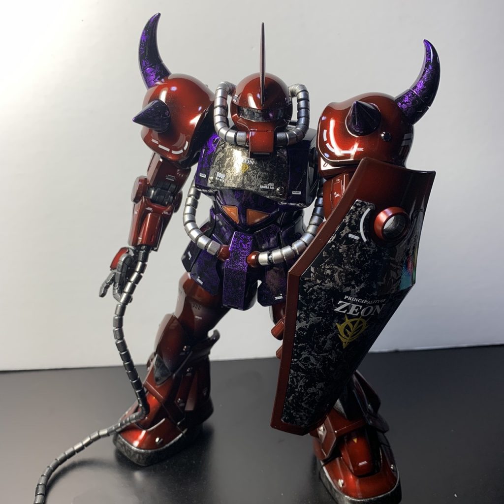 グラデーションっぽくキャンディ塗装してみたく、やってみました。