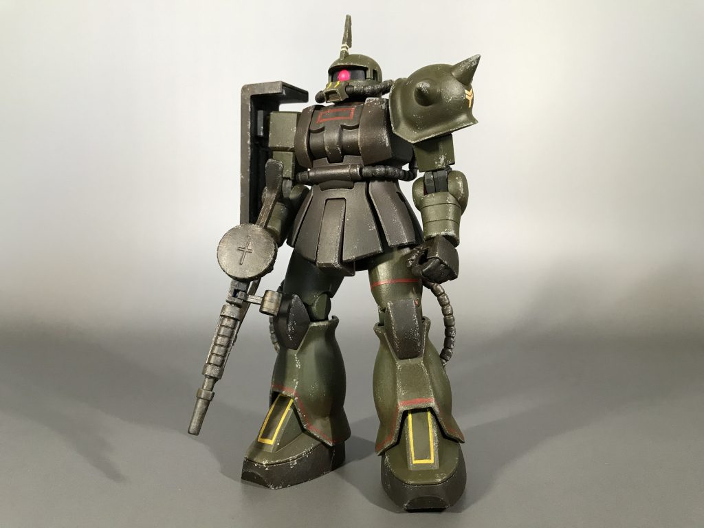 茶色も緑も濃い色にし過ぎましたが、渋い仕上がりになりました。