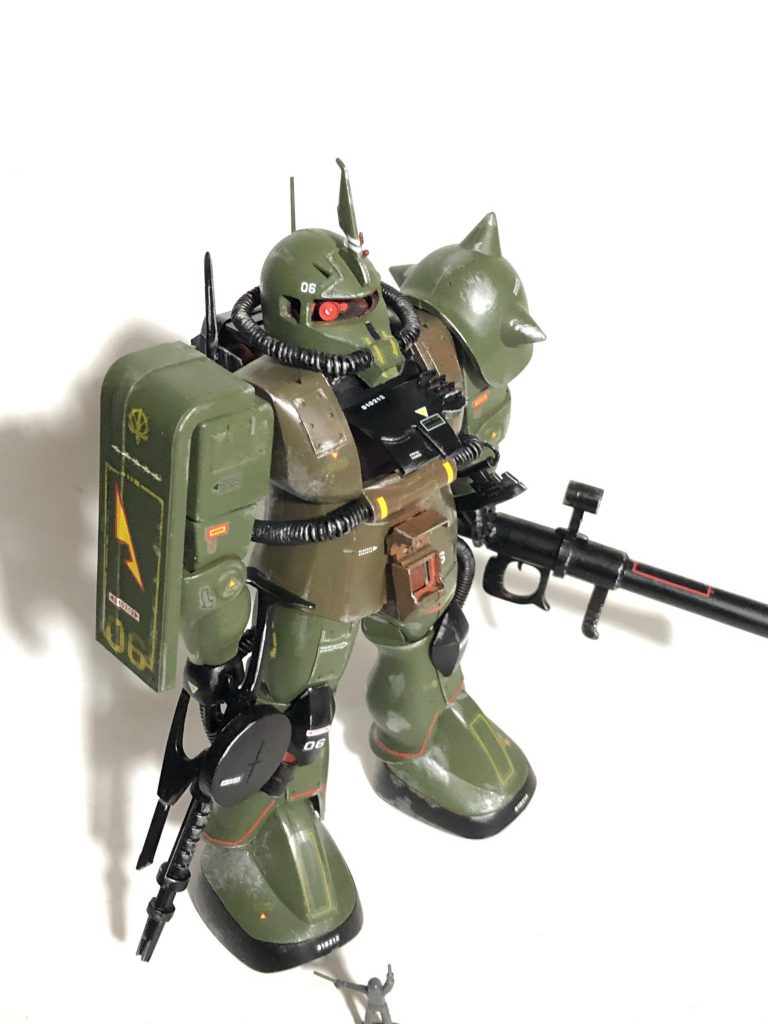 旧キット1/100｢リアルタイプザク｣–3枚目/制作者：GORO55