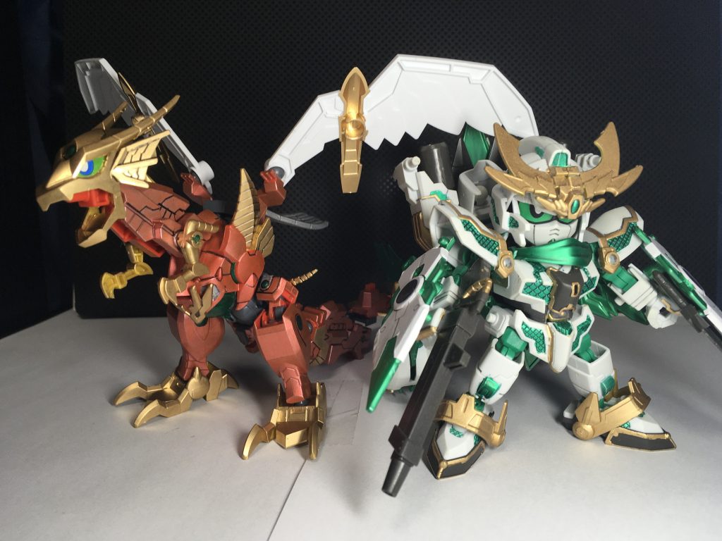 ドラゴン形態は中々大きいですね