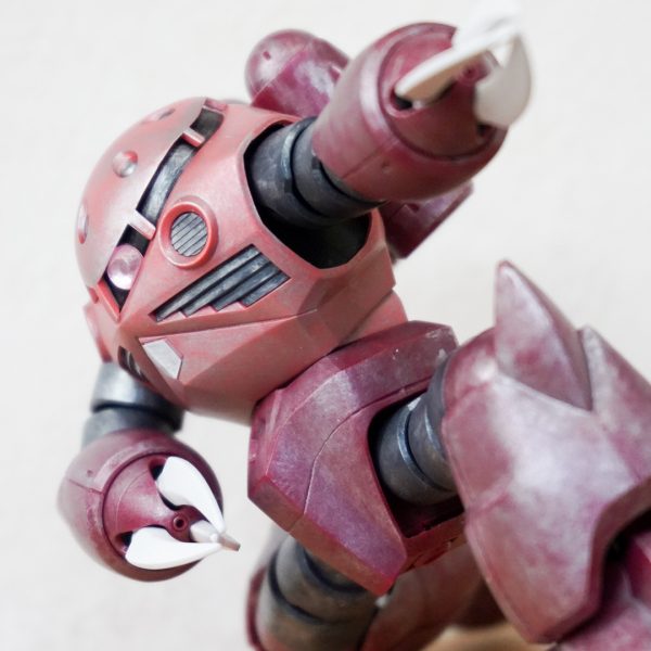 HGシャア専用ズゴック100均仕上げ