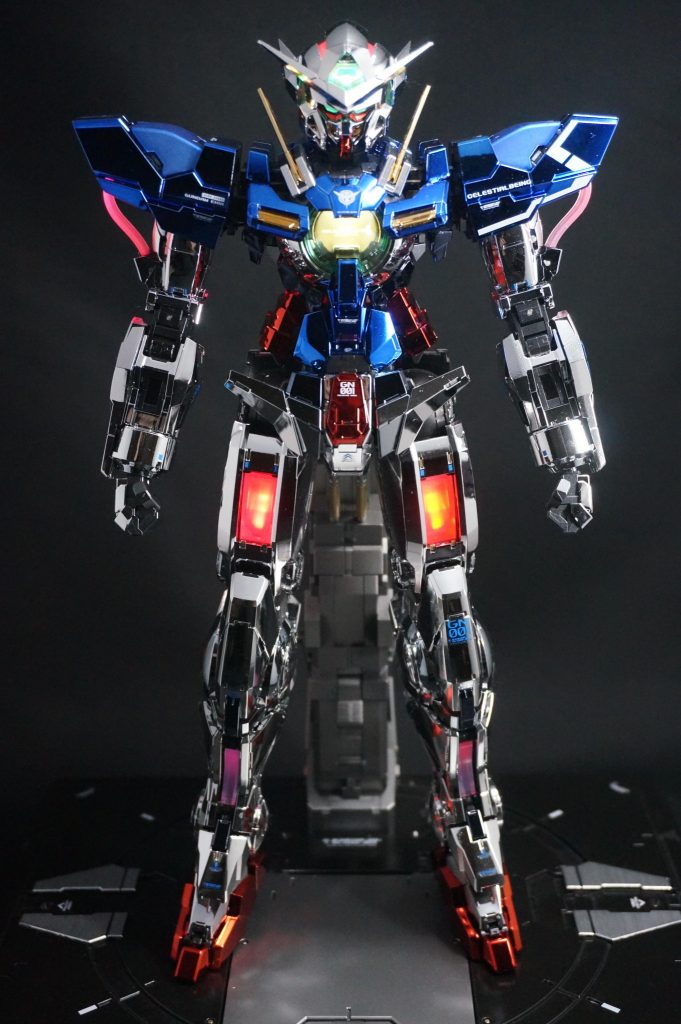 【メッキ加工】PG ガンダム エクシア Lighting Edition–3枚目/制作者：GUNPLUSTER LAB ｶﾞﾝﾌﾟﾗ専門のﾒｯｷﾗﾎﾞ