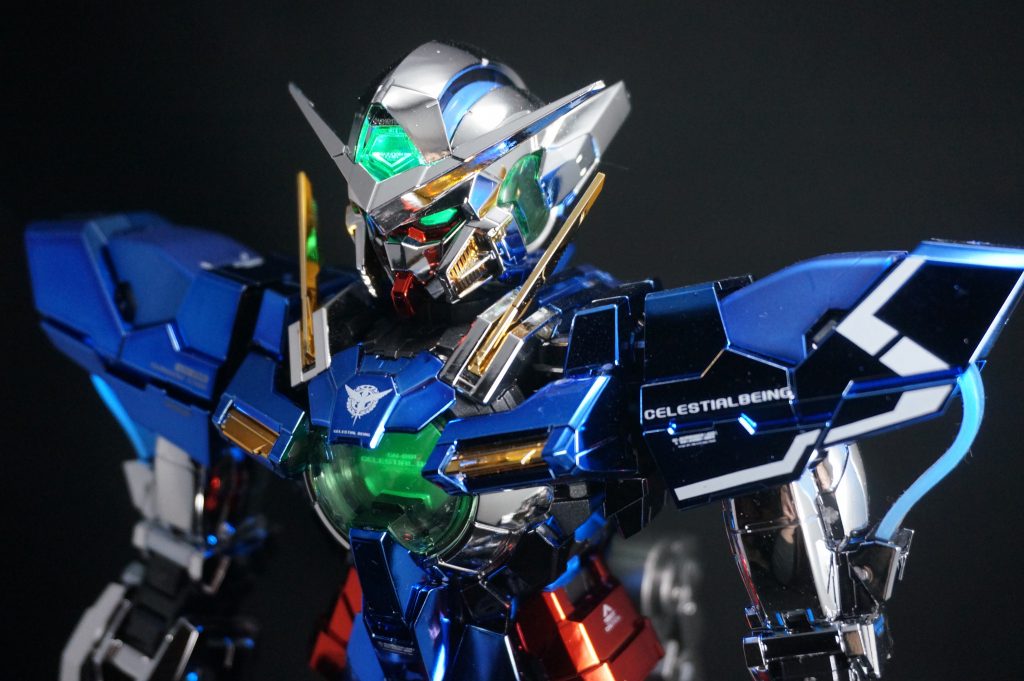 【メッキ加工】PG ガンダム エクシア Lighting Edition–4枚目/制作者：GUNPLUSTER LAB ｶﾞﾝﾌﾟﾗ専門のﾒｯｷﾗﾎﾞ