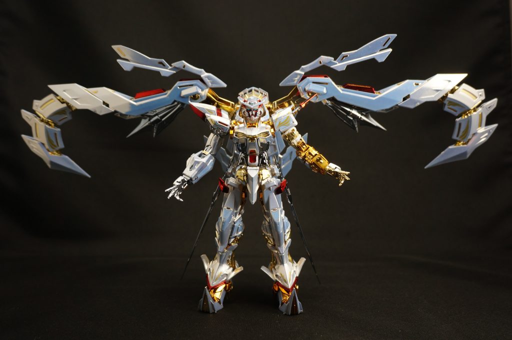【メッキ加工】RG ガンダム アストレイ ゴールドフレーム 天ミナ–5枚目/制作者：GUNPLUSTER LAB ｶﾞﾝﾌﾟﾗ専門のﾒｯｷﾗﾎﾞ