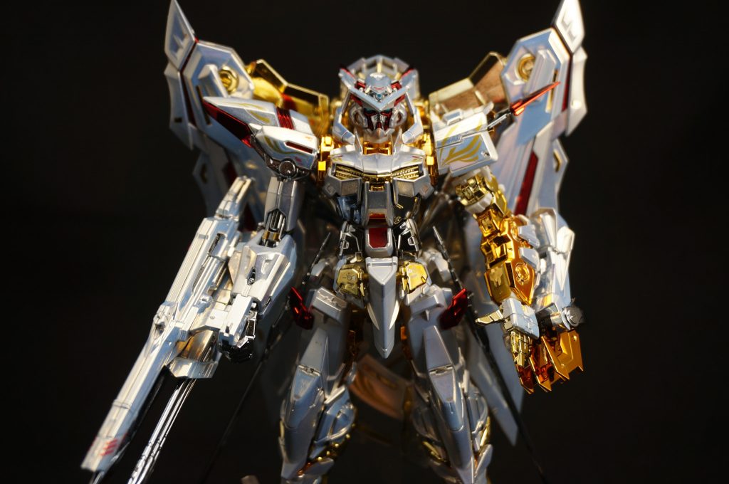 【メッキ加工】RG ガンダム アストレイ ゴールドフレーム 天ミナ–2枚目/制作者：GUNPLUSTER LAB ｶﾞﾝﾌﾟﾗ専門のﾒｯｷﾗﾎﾞ