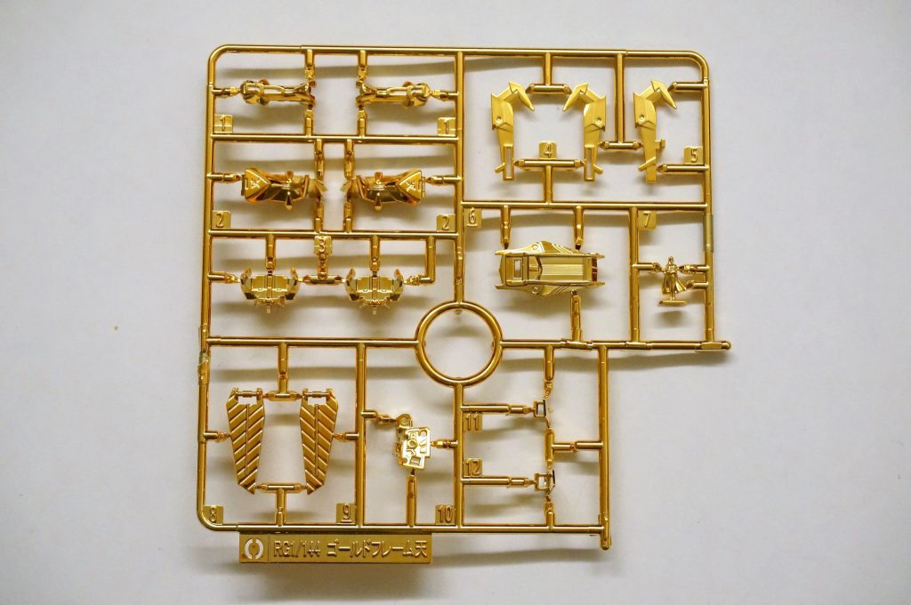 【メッキ加工】RG ガンダム アストレイ ゴールドフレーム 天ミナ–3枚目/制作者：GUNPLUSTER LAB ｶﾞﾝﾌﾟﾗ専門のﾒｯｷﾗﾎﾞ