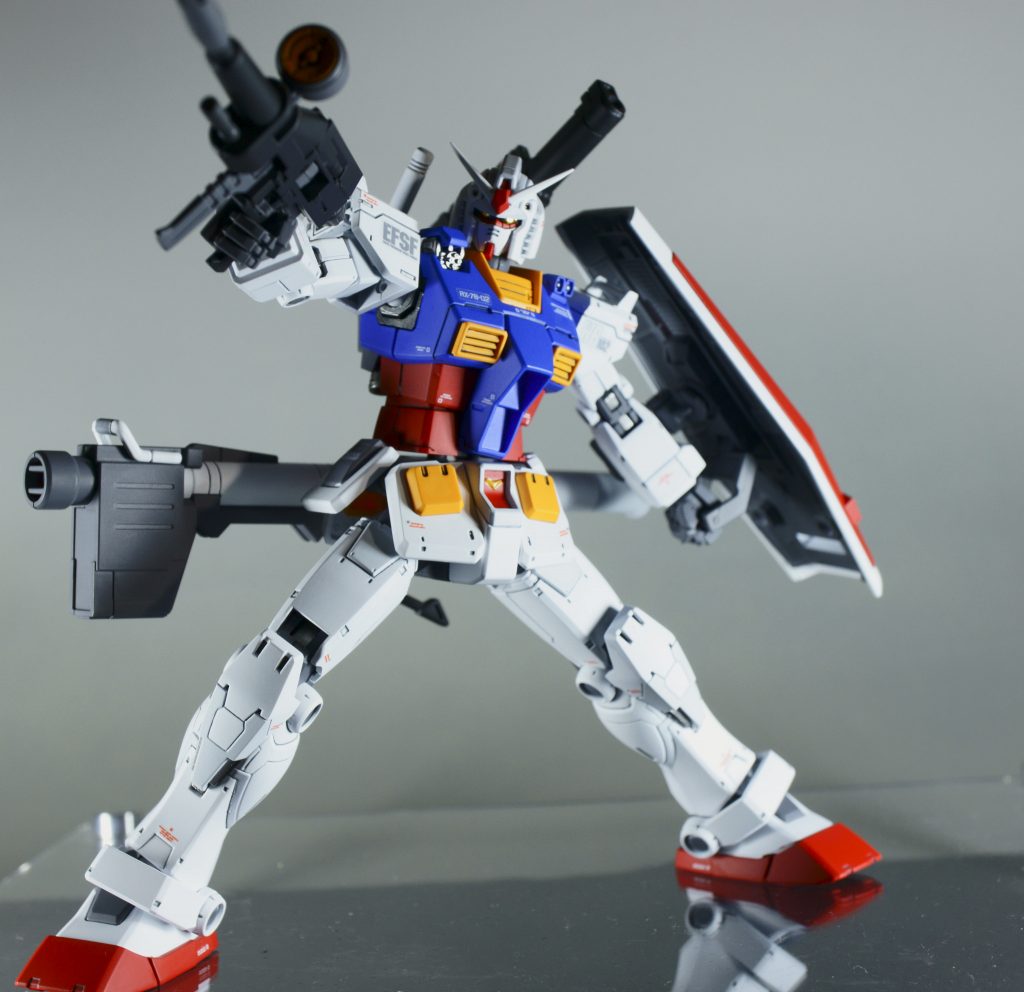 ＨＧ　ＲＸ７８－０２　ガンダム(オリジン版)–5枚目/制作者：まつ