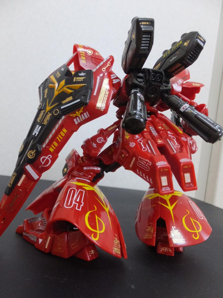 後ろ姿も圧巻です