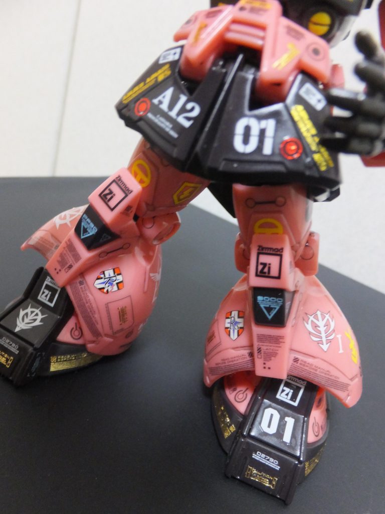 ごっつい足です