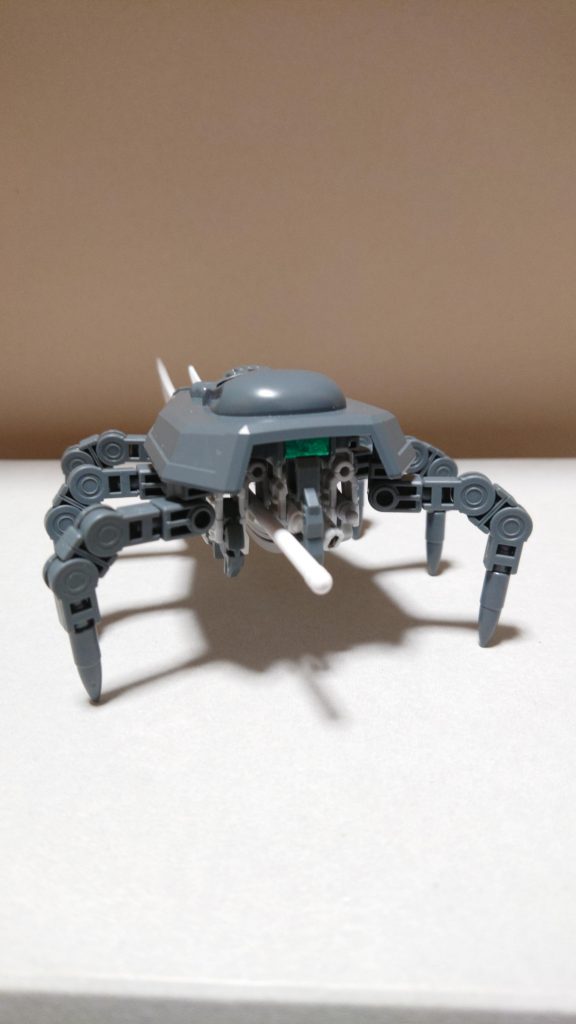 昆虫型のスカール・シェル。
スカルウェポンとボールデンアームズ、アームアームズを使用して制作。