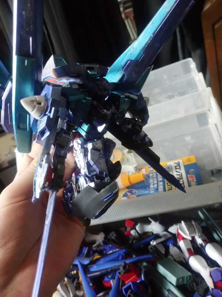 ダブルGNソード＆飛行状態