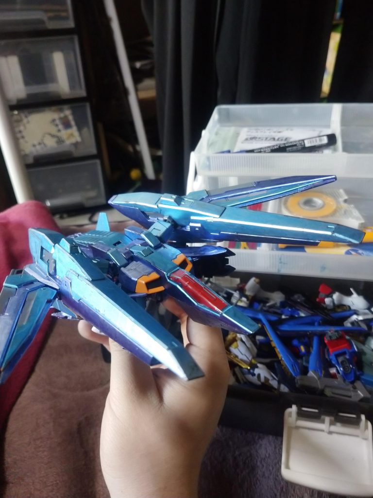 ガンダムハルートを使ったので勿論、飛行形態へ変形出来ます！