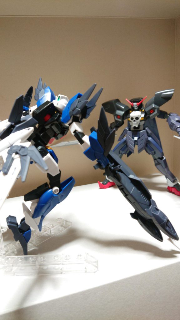 マーキュリー・フェイスとキャプテン・スカールの戦闘。
実力は互角だが、キャプテン・スカールには奥の手が……