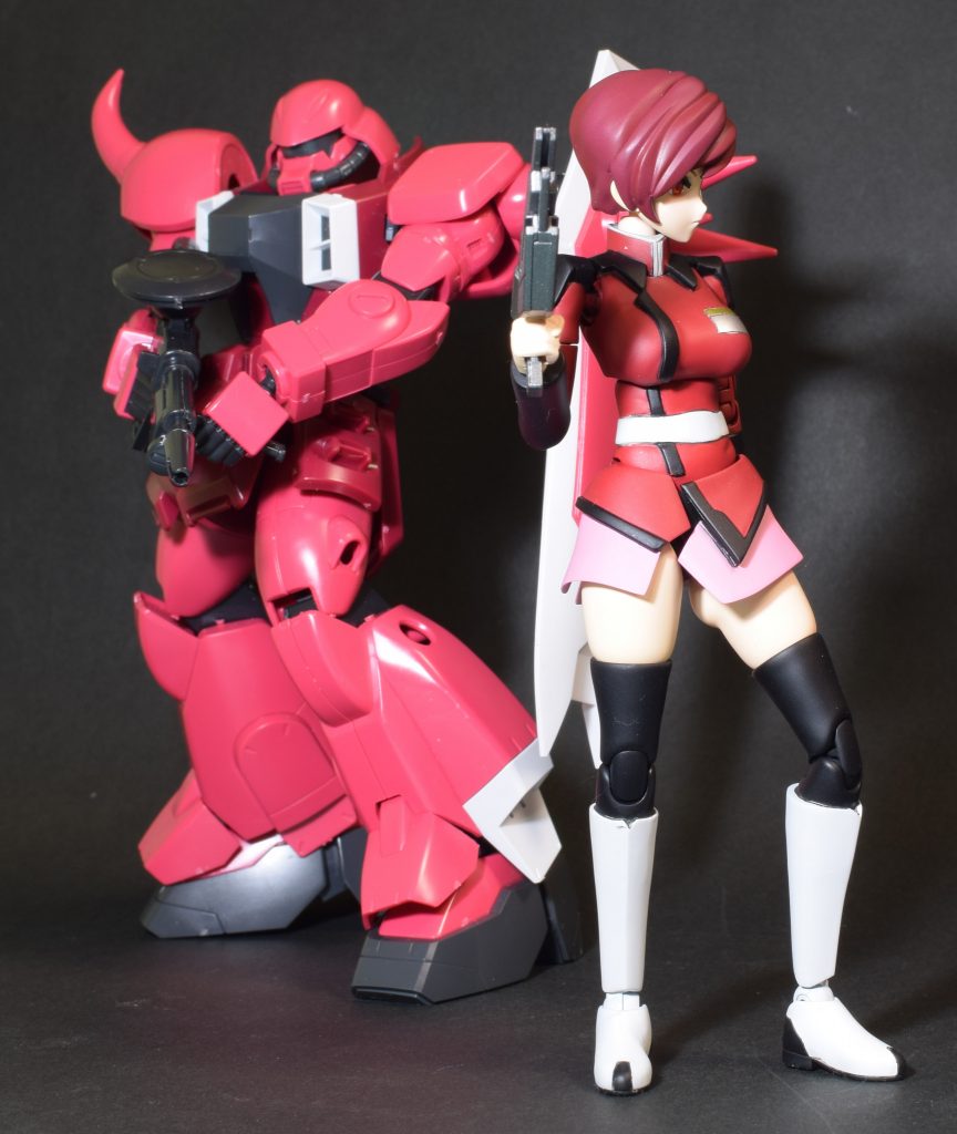 基本的にフィギュアでもなくFAガールでもない「ガンプラ」を意識しました。