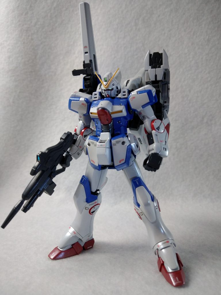 友人からの依頼品です。
グラデ無しで、艶有りパールコート仕上げです。
マスキングがなかなか手強いキットでした。